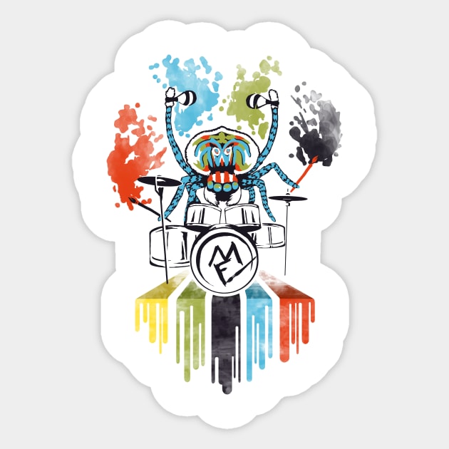 Maratus Funk Splash Sticker by MaratusFunk